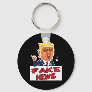 Porte-clés Donald Trump Vous êtes de fausses nouvelles