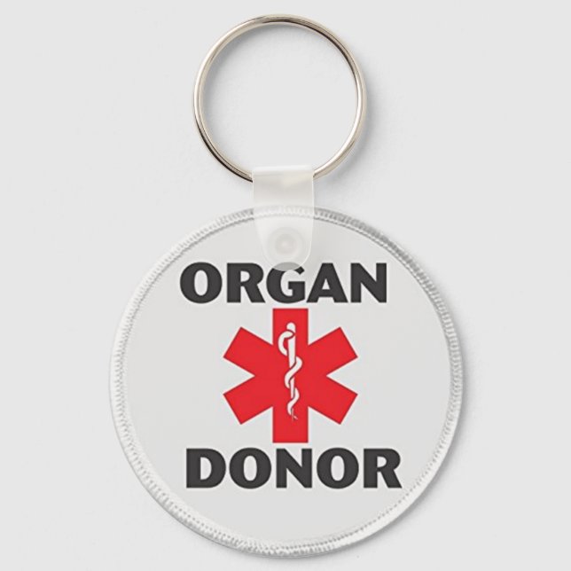 Porte-clés Donateur d'organe (Recto)