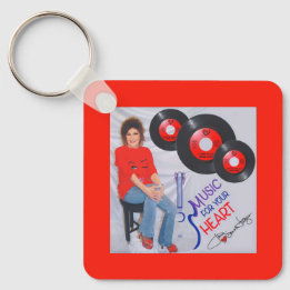 Porte-clés Donna Fargo Porte - clé de musique country à 2 fac