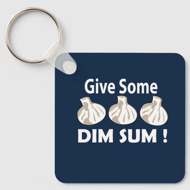 Porte-clés Donnez du Dim Sum  (Recto)