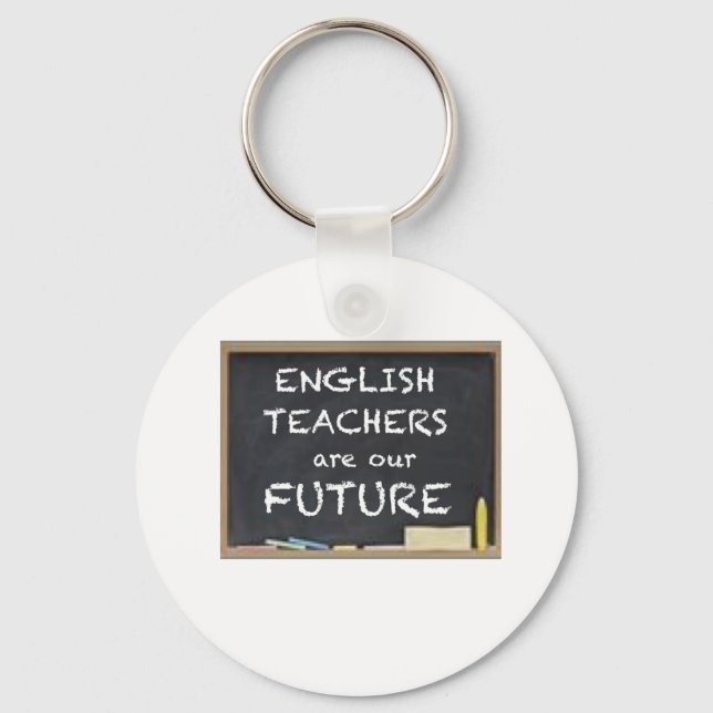 PORTE-CLÉS DONS POUR LES ENSEIGNANTS ANGLAIS (Recto)