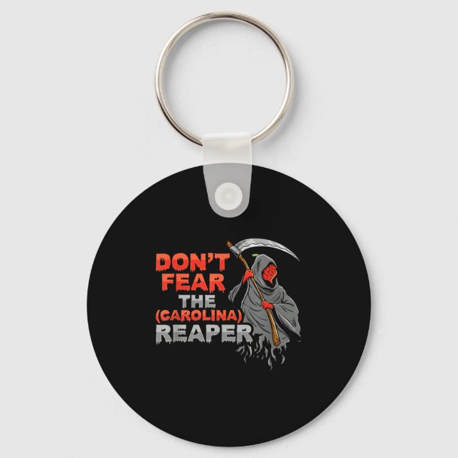 Porte-clés Dont Fear The Carolina Reaper Design  (Recto)