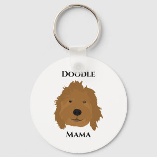 Porte-clés Doodle Mama Goldendoodle
