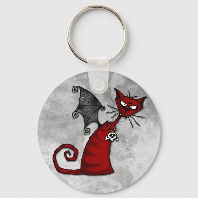 Porte-clés doom kitty (Recto)