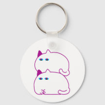 Double Chonky Chat Blanc