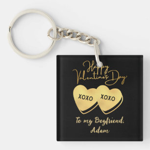 Porte-clés douce valentine couple personnaliser personnalisée