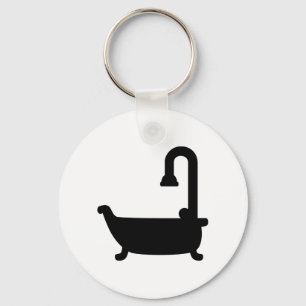 Porte-clés Douche de baignoire