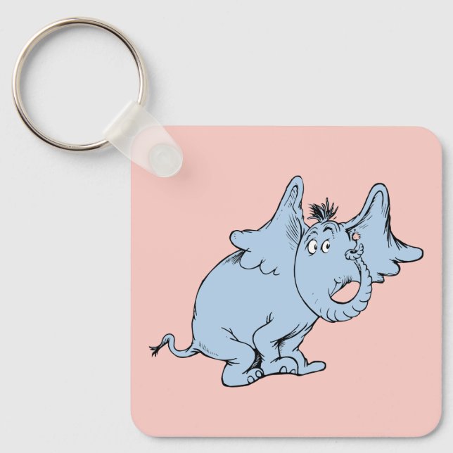 Porte-clés Dr Seuss | Horton côté (Recto)