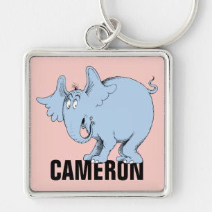 Porte-clés Dr. Seuss Horton entend des Qui