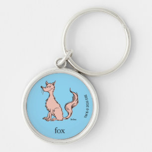 Porte-clés Dr. Seuss   Renard Rose