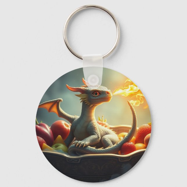 Porte-clés dragon (Recto)