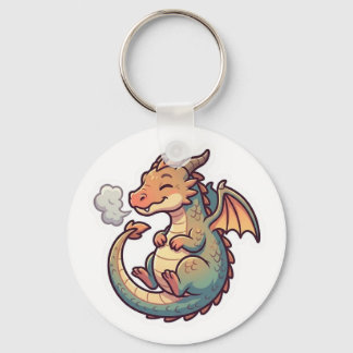 Porte-clés Dragon Cute Zodiac