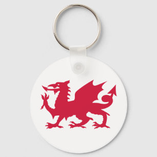 Porte-clés Dragon gallois rouge