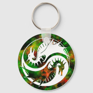 Porte-clés Dragon Yin Yang