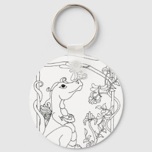 Porte-clés Dragonette
