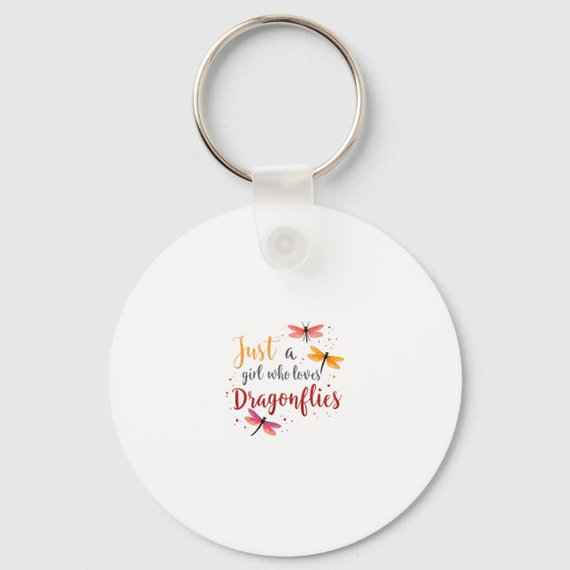 Porte-clés Dragonflies Animals Women Gift Idea Dragonfly (3) (Recto)