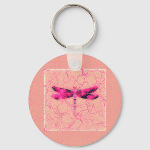 Porte-clés Dragonfly de sensibilisation au cancer du sein
