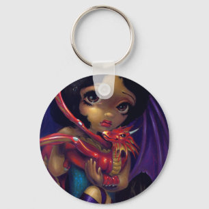 Porte-clés "Dragonling chéri porte - clé d'I"