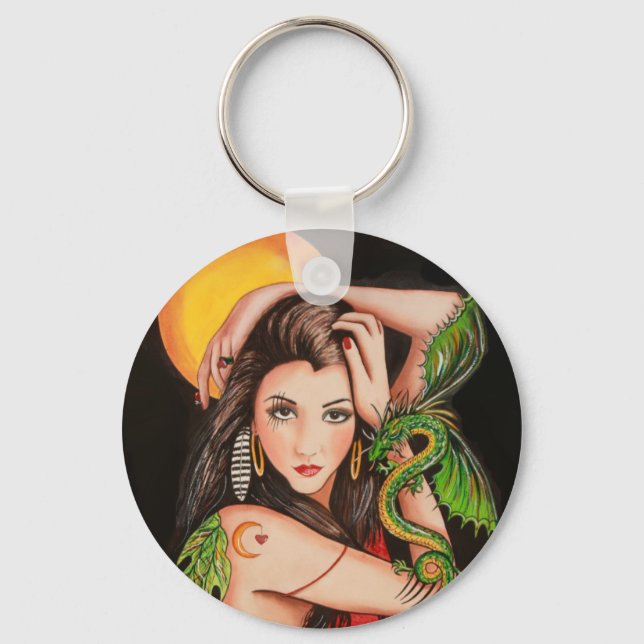 Porte-clés Dragons comme amis (Recto)