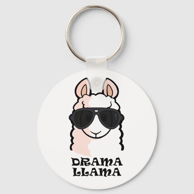 Porte-clés Drama Llama (Recto)