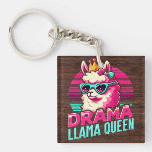 Porte-clés Drama Llama Queen pour Llama Lovers pour les femme