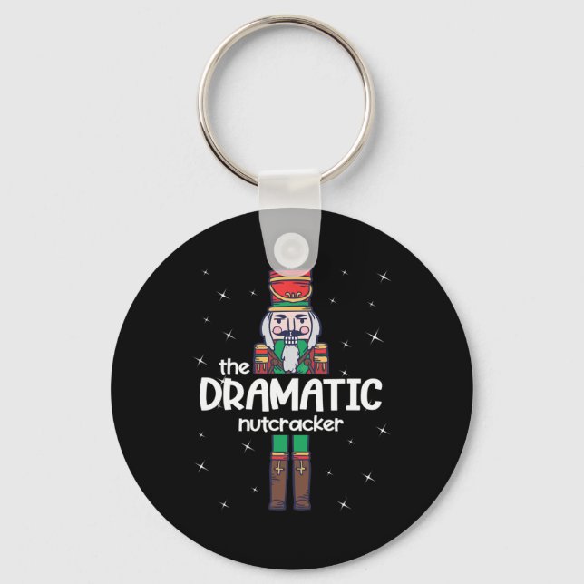 Porte-clés Dramatic Nutcracker Family Matching Funny Gift Paj (Recto)