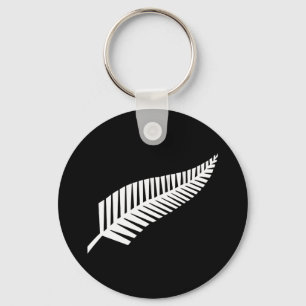 Porte-clés Drapeau à fougère argentée (NZ)