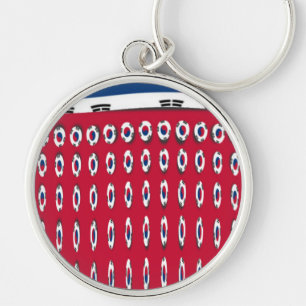 Porte-clés Drapeau à pois de la Corée du Sud