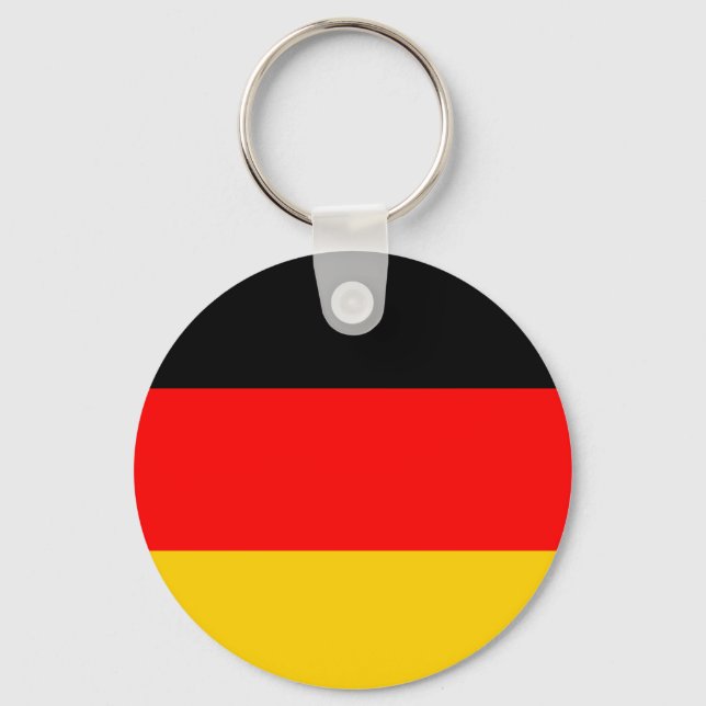 Porte-clés Drapeau Allemagne (Recto)