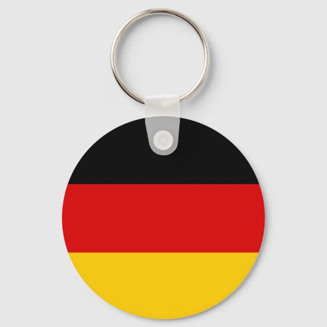 Porte-clés Drapeau Allemagne (Recto)