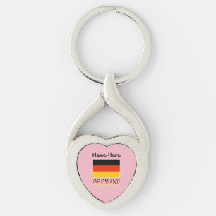 Porte-clés Drapeau allemand personnalisé Allemagne 