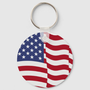 Porte-clés Drapeau américain