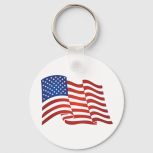 Porte-clés Drapeau américain