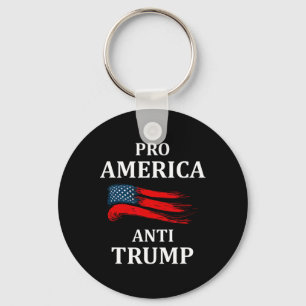 Porte-clés Drapeau américain anti-Trump 2024 contre Trump
