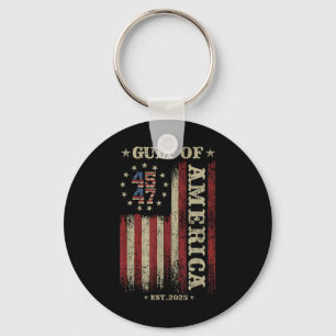 Porte-clés Drapeau Américain G 2025 Du Golfe Des Etats-Unis E