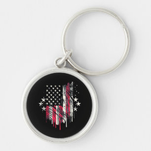 Porte-clés Drapeau Américain Hommes États-Unis Tout-Petit Dra