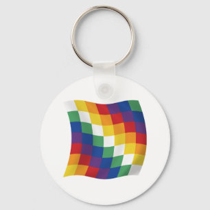Porte-clés Drapeau Aymara