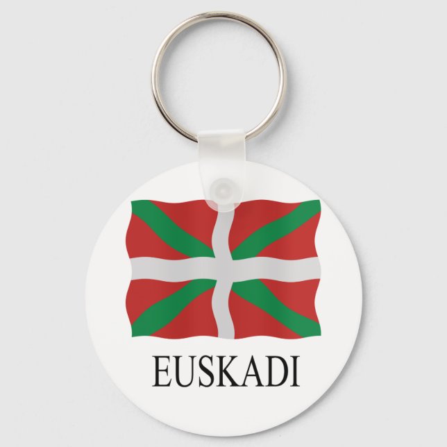 Porte-clés Drapeau basque (Recto)