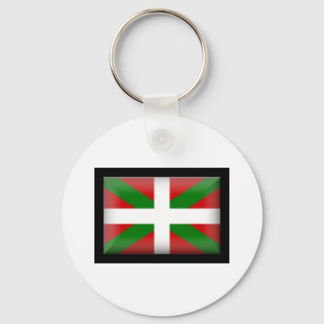 Porte-clés Drapeau basque País Vasco (Recto)