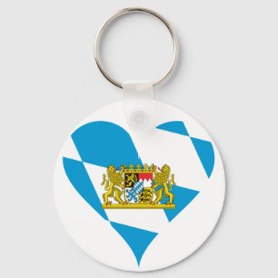 Porte-clés Drapeau bavarois