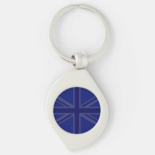 Porte-clés Drapeau Bleu Union Jack