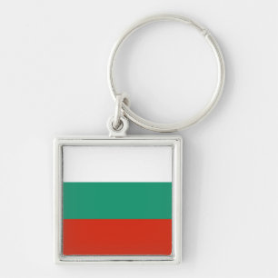 Porte-clés Drapeau Bulgarie tricolore
