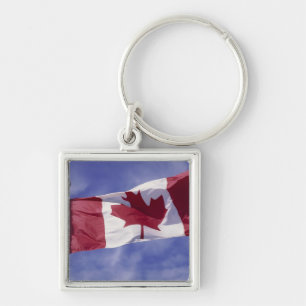 Porte-clés drapeau canadien