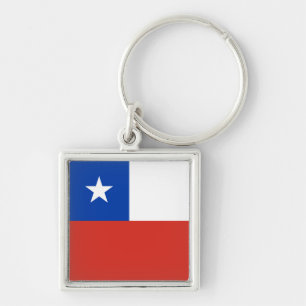 Porte-clés Drapeau Chili
