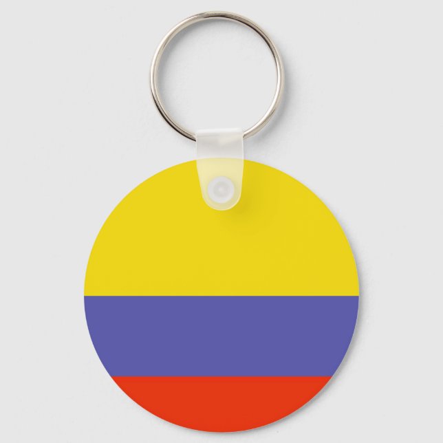 Porte-clés Drapeau Colombie (Recto)