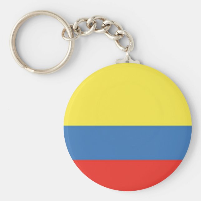 Porte-clés Drapeau Colombie (Devant)