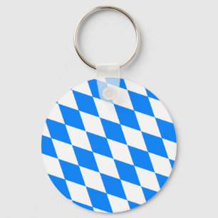 Porte-clés Drapeau de Bavière Allemagne