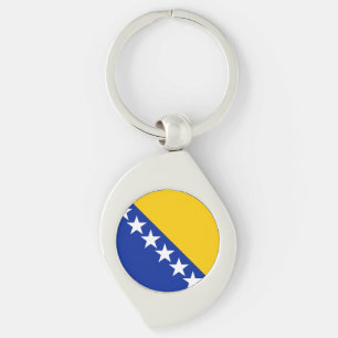 Porte-clés Drapeau de Bosnie-Herzégovine