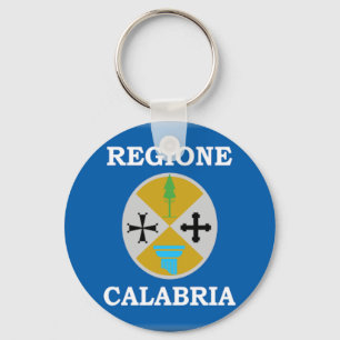 Porte-clés Drapeau de Calabre (Italie)