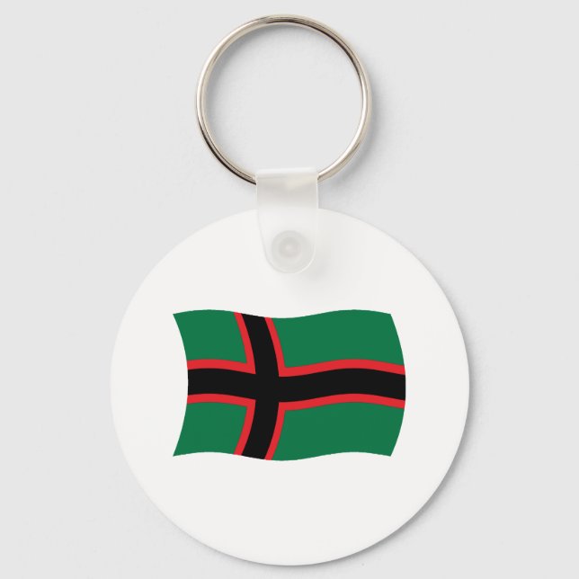 Porte-clés Drapeau de Carélie (Recto)